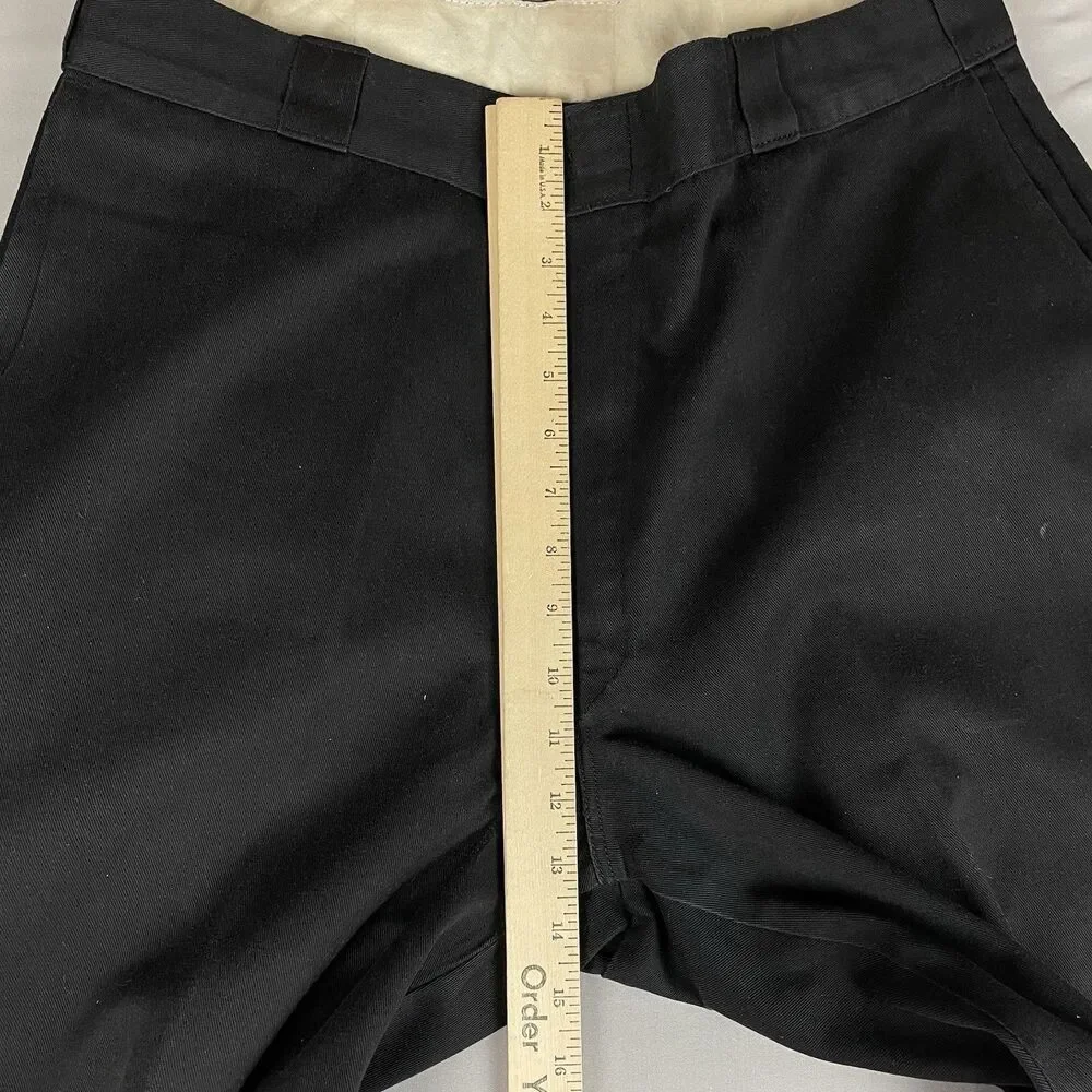 Dickies Double Knee Work Pants Men’s 34x33 Black Menswear Streetwear Urban